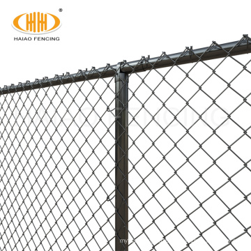 Black Color Chain Link Fence Cheap Fence Panels